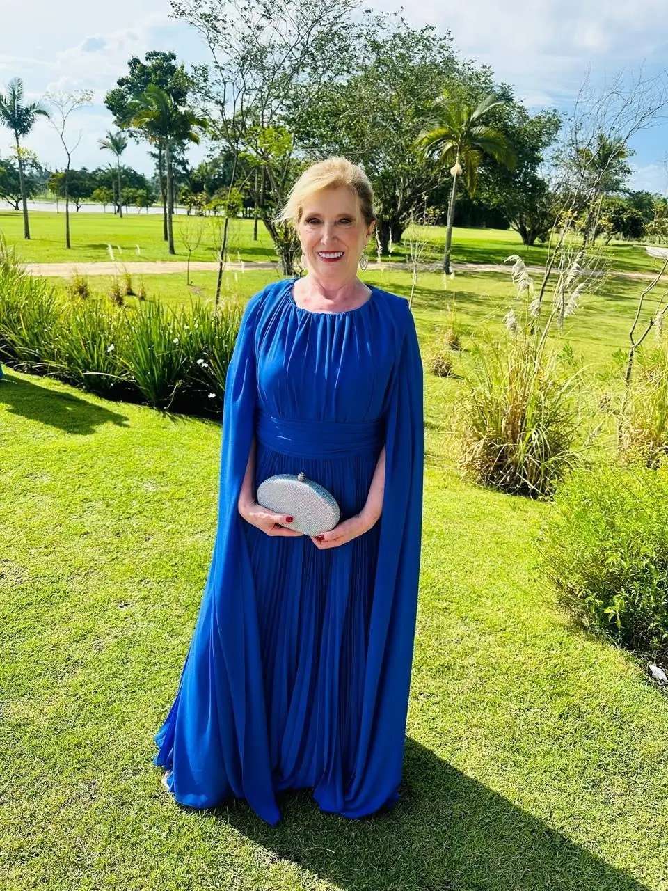 Vestido Flor Dust Blue